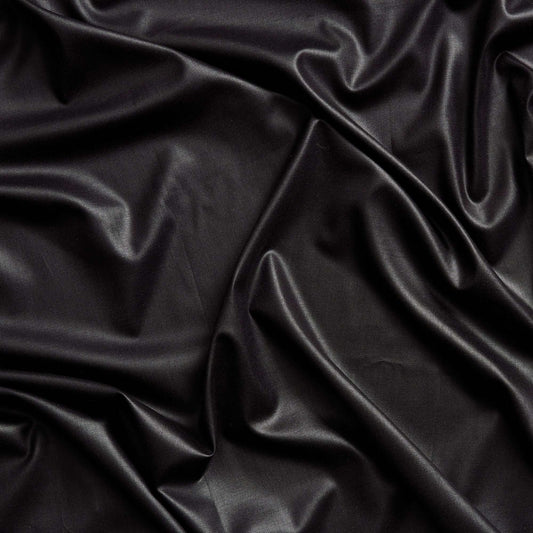 Showing Flex Black colour stretch viscose blended with spandex