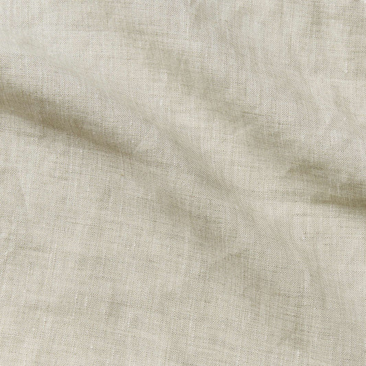 HANKY LINEN exhibiting the natural color of the 100% dress weight linen fabric in natural colour