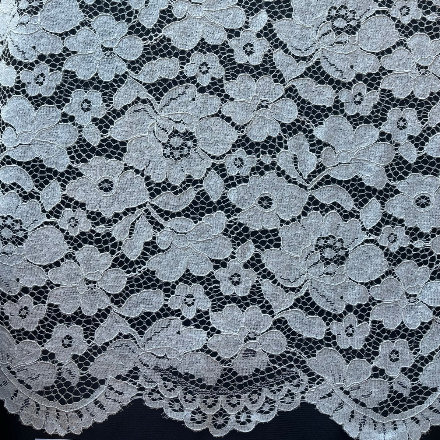 Presenting Forever Lace a classic french lace in a rayon and nylon blended fabric