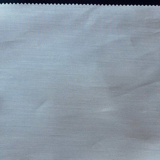 Showing Organdie a white blended stiff tencel and rayon fabric