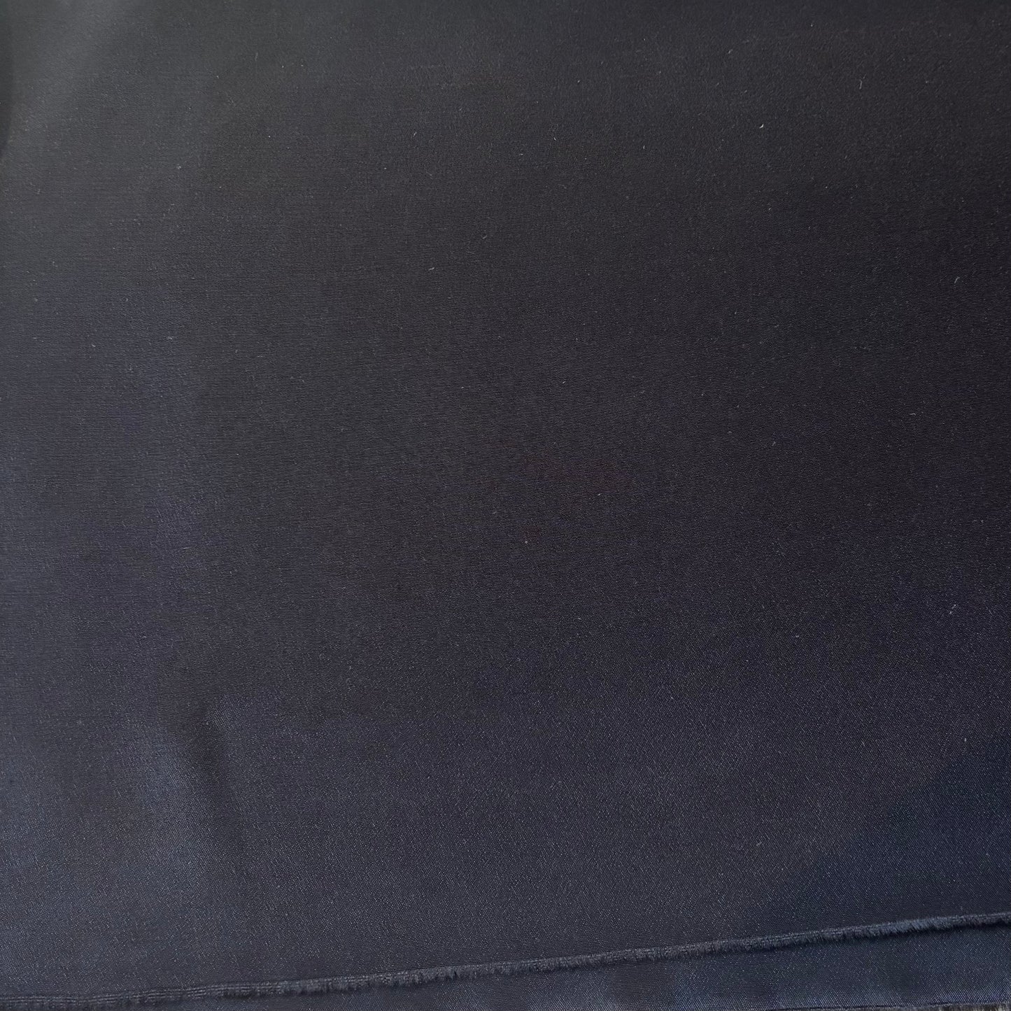 Presenting Sylvie and silk and viscose like blended Crepe De Chine in a black shade