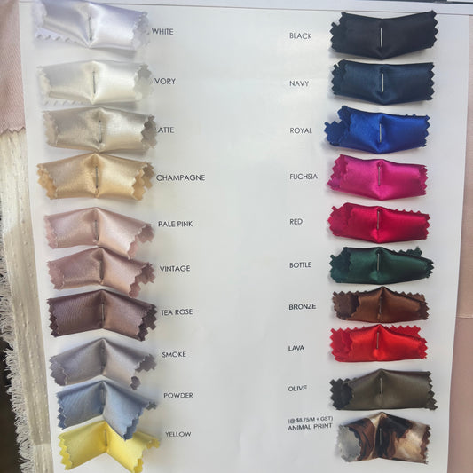 Displaying the Lola Color Swatch card for August 2025