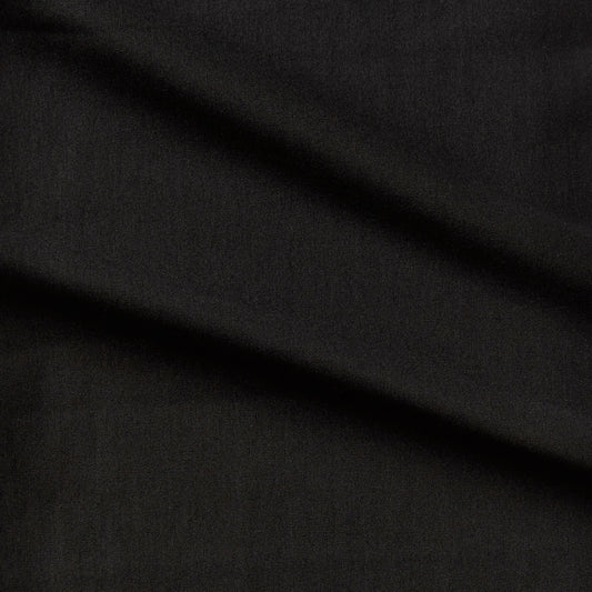 bodycon presenting the black color version of a stretch heavy weight double knit stretch rayon and nylon blend with spandex and a cool handle