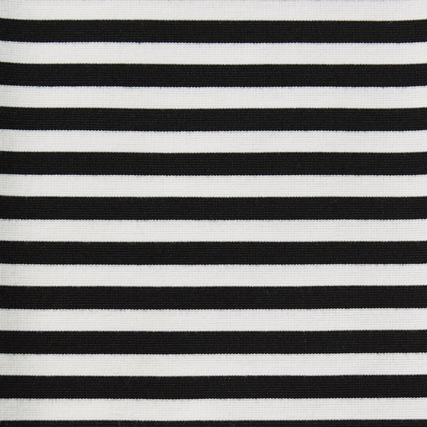 Presenting Breton with black and white shaded classic stripes on heavy weight ponte knit stretch polyester with spandex