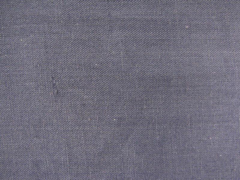 Showing Calico linen a indigo linen and cotton blend