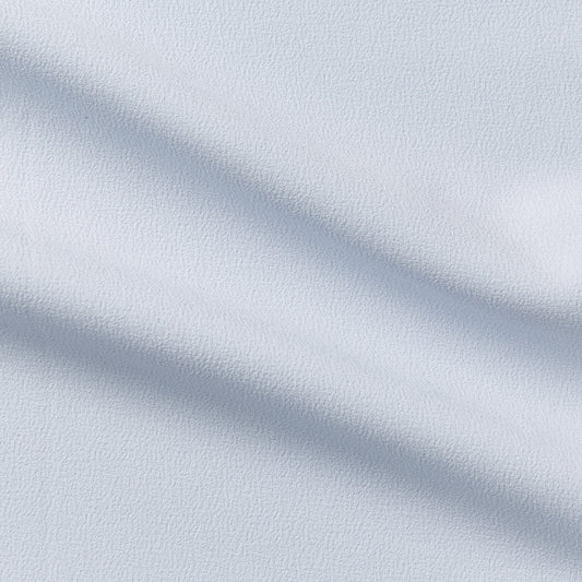 dublin displaying the ice blue color version of a stretch heavy weight textured crepe polyester with spandex for two-way stretch