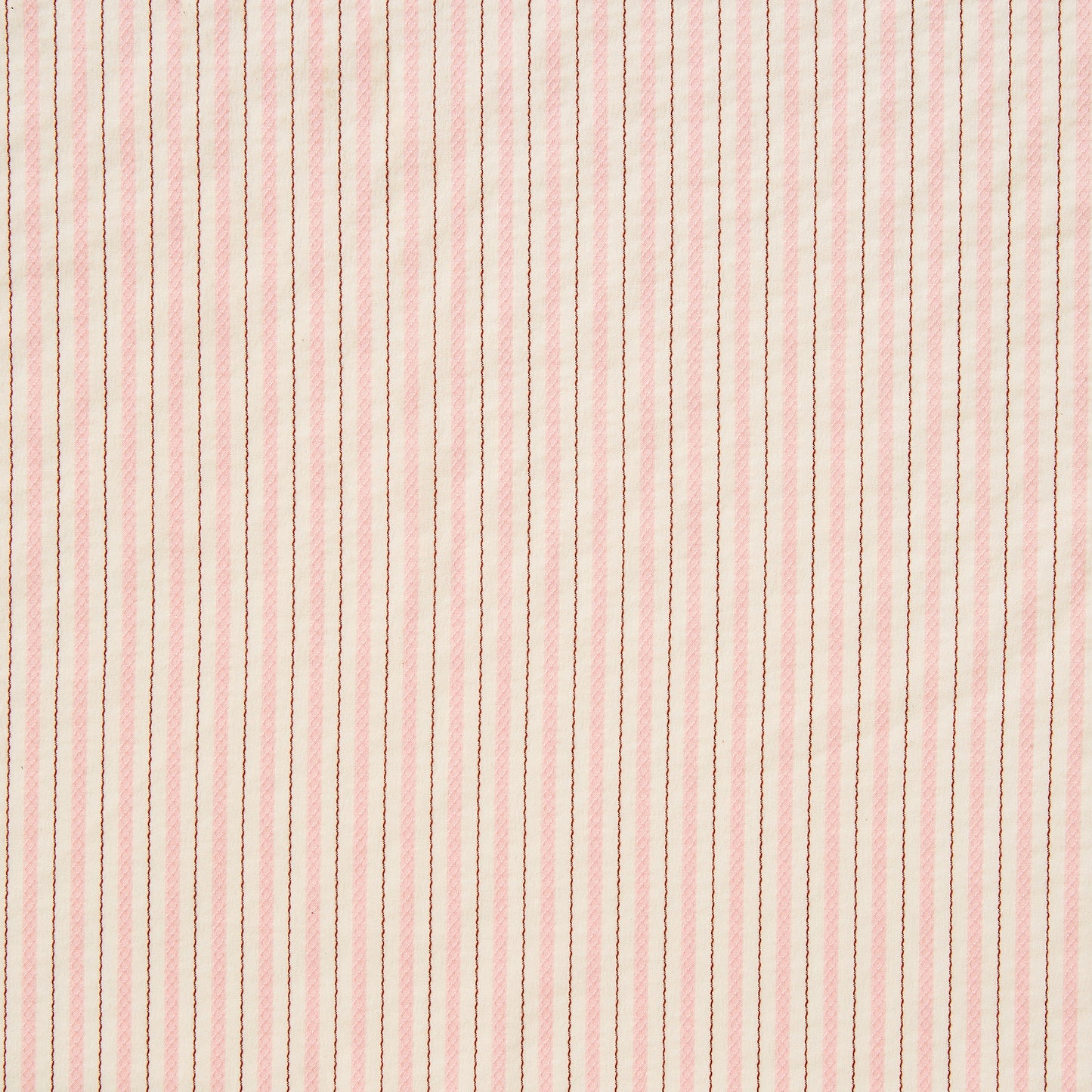 gap featuring the pink color version with Pencil striped stretch nylon and cotton with stitch detailing and good drape