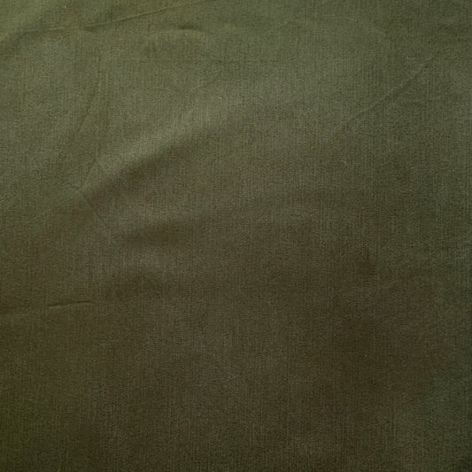 Hero displaying the khaki color version of a stretch model blend with lycra and poly bottom weighted