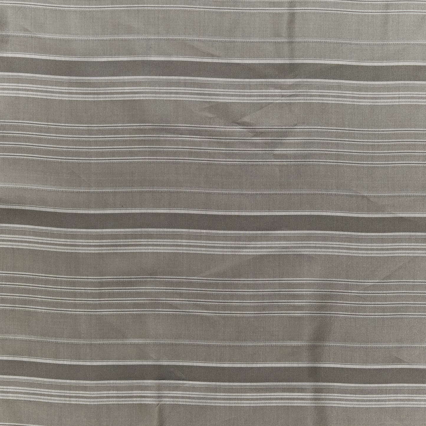 Presenting lauren a mocha colored premium yarn dyed striped silk and cotton blended fabric