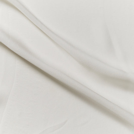 luxe presenting the natural color version of a semi-opaque pure silk chiffon