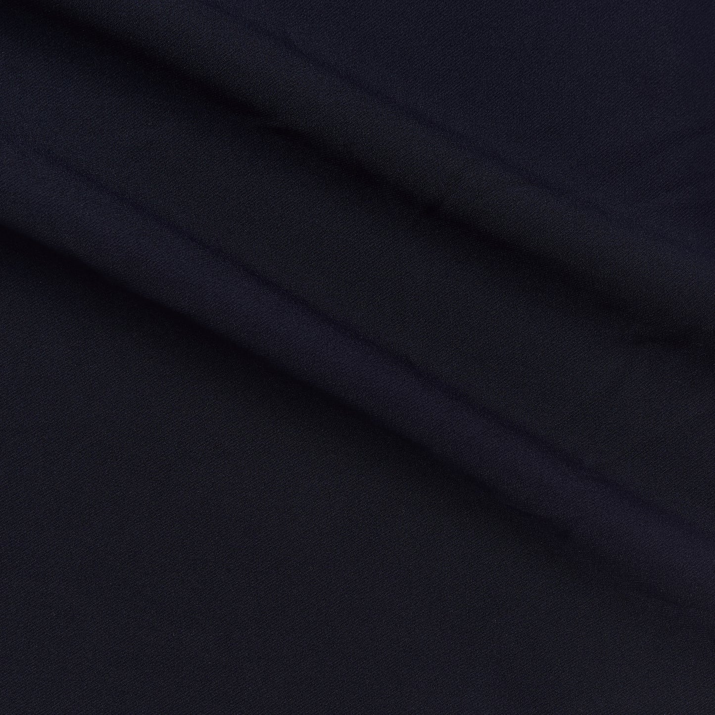 Exhibiting pirelli a navy colored heavy weight stretchy smooth polyester and spandex blend for figure hugging garments