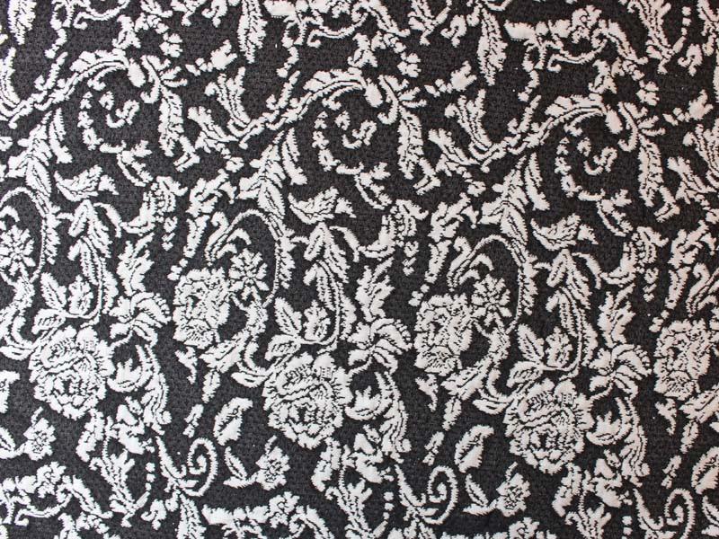 Presenting roslyn a Stretch Floral embroidered Heavy weight jacquard with traditional design polyester and rayon with spandex