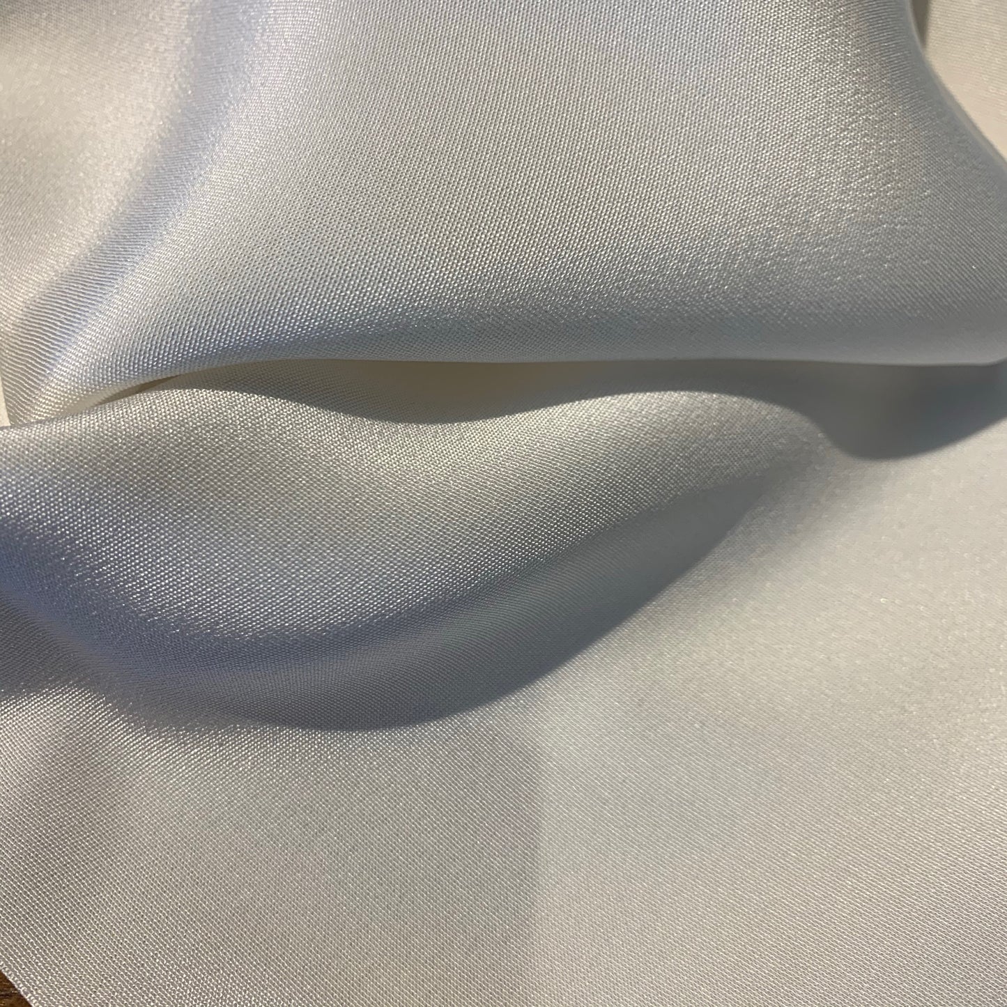 silk faille presenting the natural color version of a heavy weight pure silk crepe de chine with soft matt sheen and fluid drape