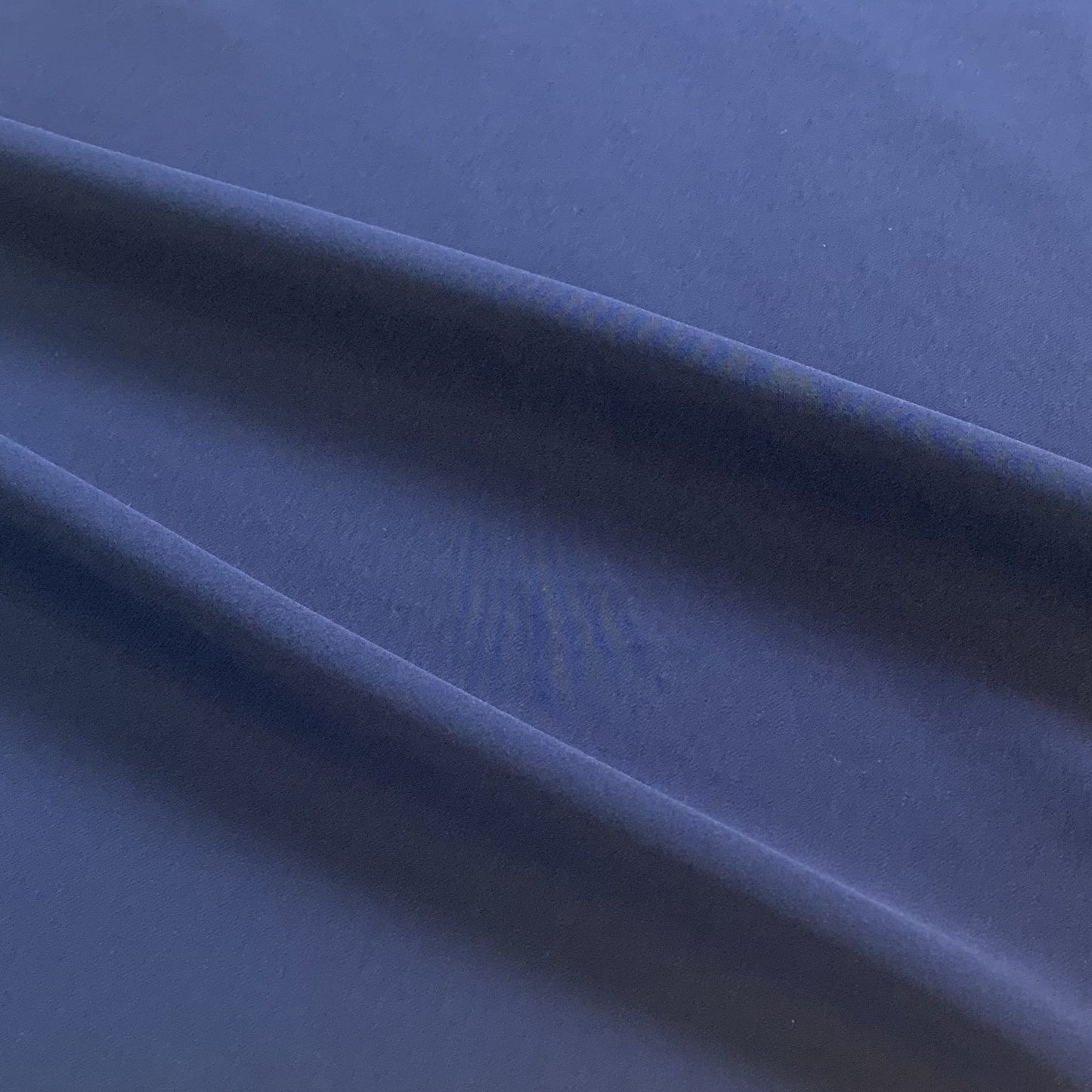 spantastic presenting the navy color version of a two way stretch matte mid to heavy weight micro-ploy with extra spandex