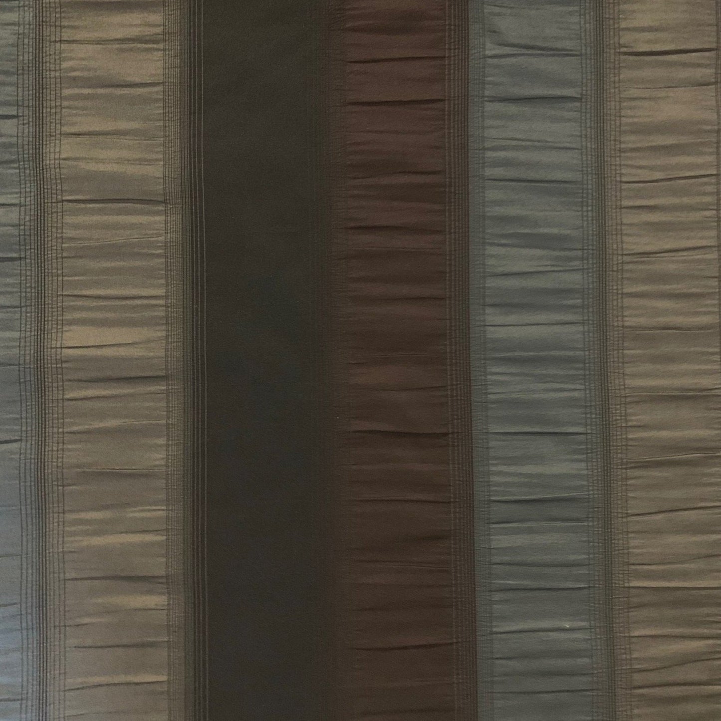 Tatler exhibiting the black colors version of a striped pure polyester crisp smooth textured taffeta with lustre