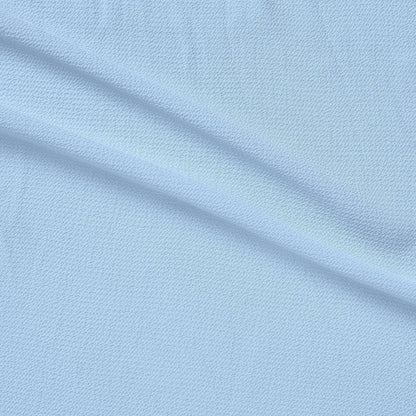 bubble presenting the blue color version featuring soft light weight stretch crepe-weave polyester with spandex featuring great drape