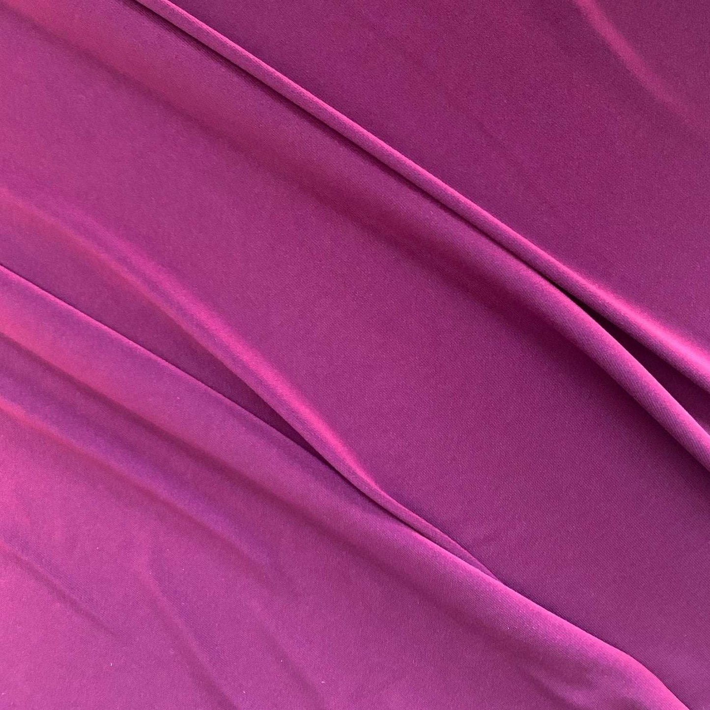 cavalli presenting the berry color version with stretch smooth fine knit jersey polyester with added spandex