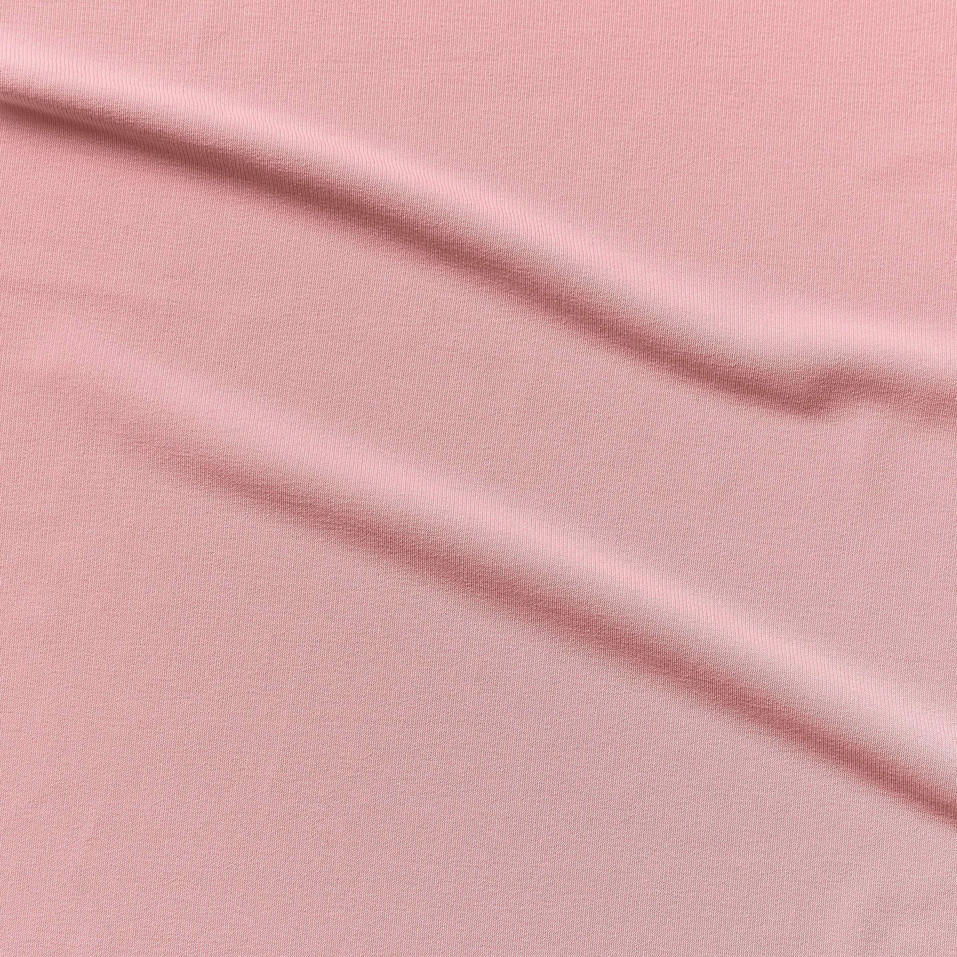 cavalli presenting the pink color version with smooth stretch fine knit jersey polyester with added spandex