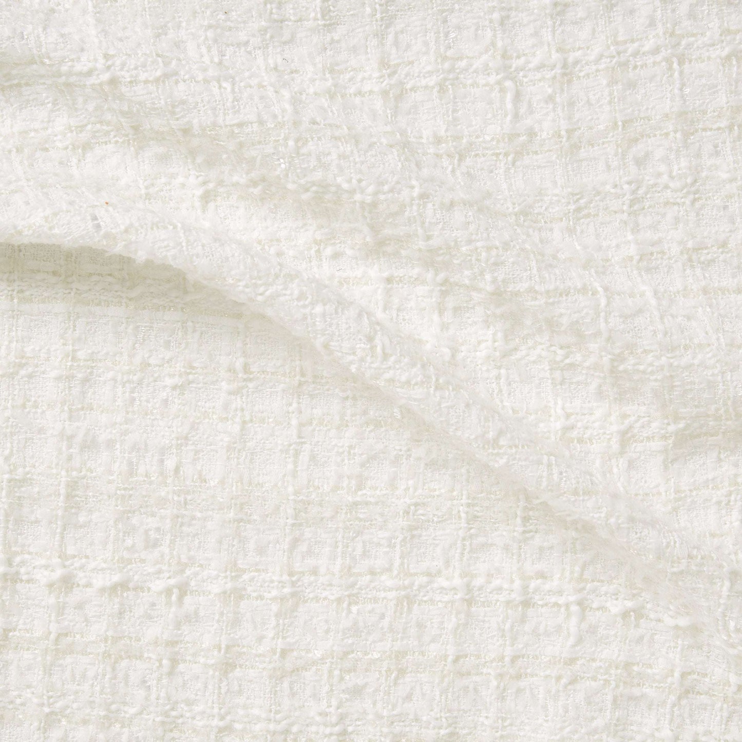 Featuring chanel look  an ivory colored sophisticated textured tweed bouclé pure polyester with lurex thread