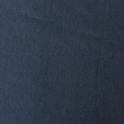 Cotton Rib presenting the Black version of a heavyweight fine pure cotton fabric