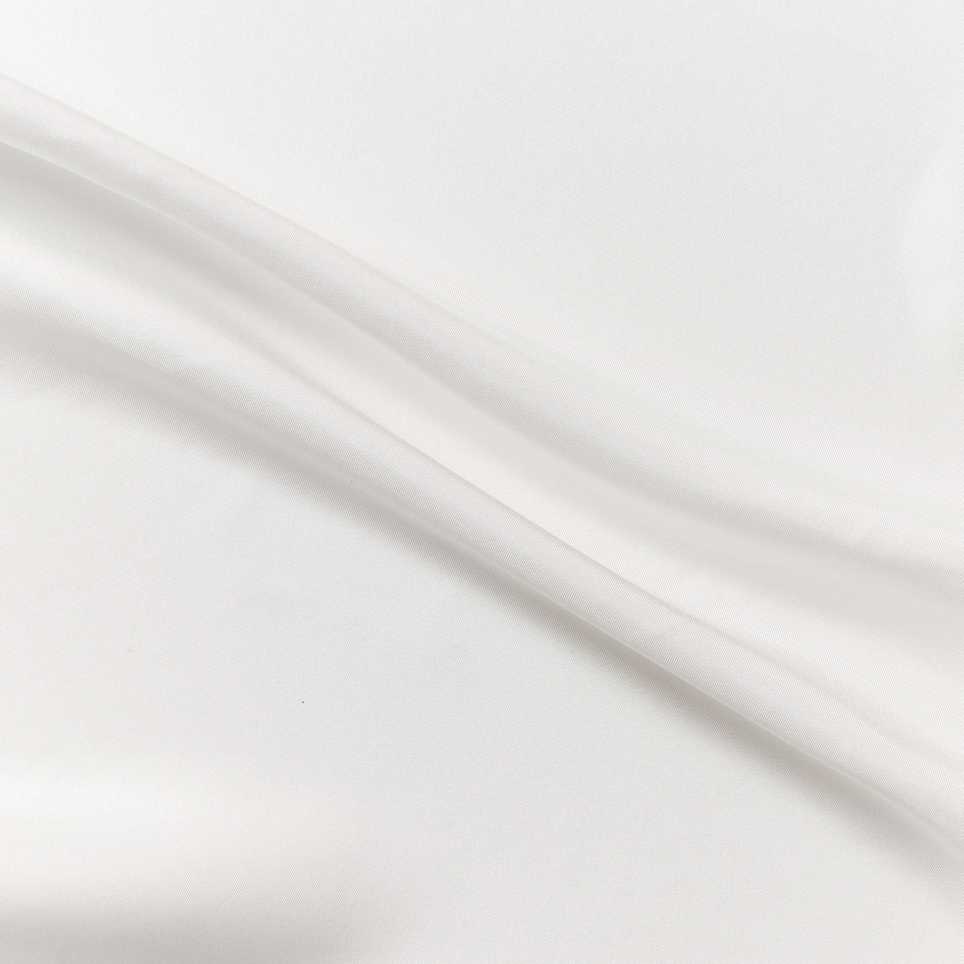 Presenting foulard a natural colored crisp and soft fine weave pure silk twill