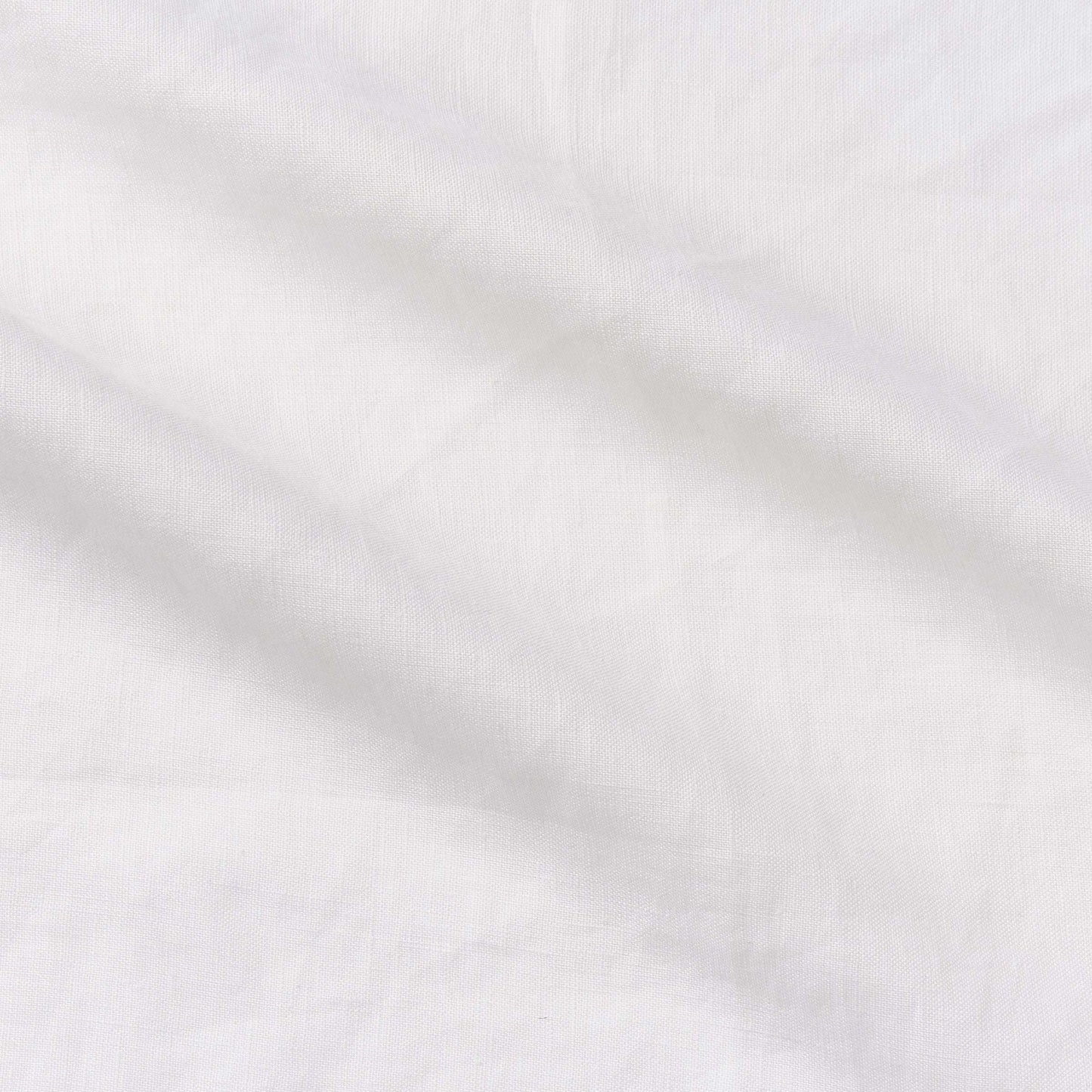 HANKY LINEN presenting the white color version of the dress weight breathable Pure linen fabric 