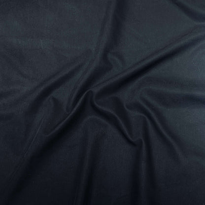 Hero presenting the black color version of a stretch model blend with lycra and poly bottom weighted