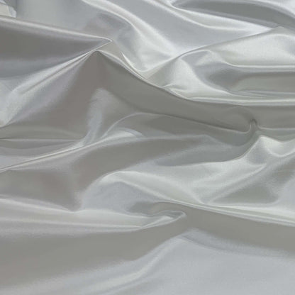 Showing Duchess SC an ivory colored Smooth, heavy weight silk and cotton blend with moderate drape