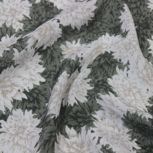 Presenting Meadow featuring a floral print on a silk and viscose blend