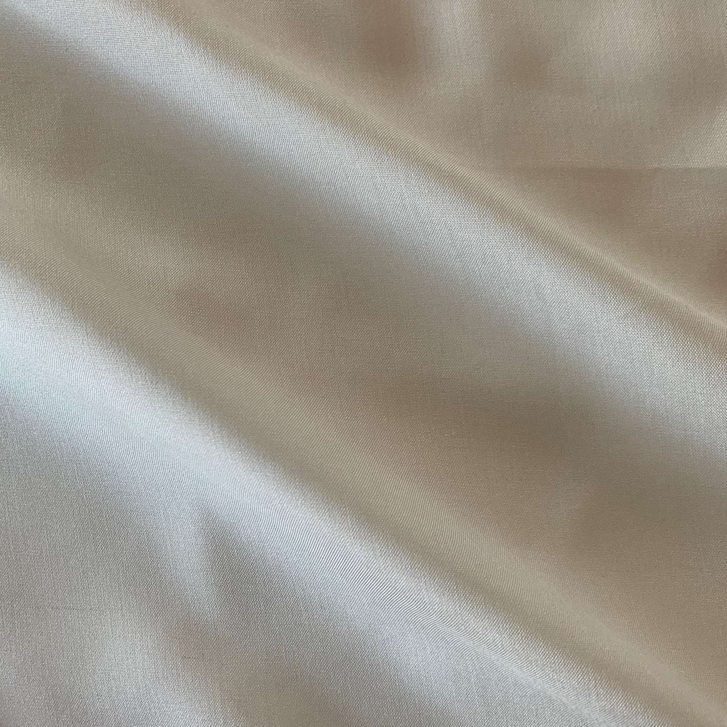 Presenting double fuji a natural colored silk fabric with breathable light weight pure spun silk shirting 