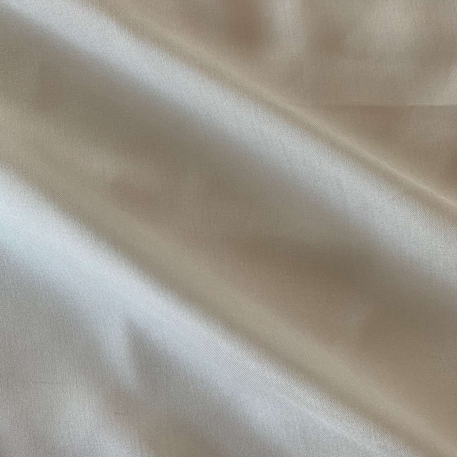 Presenting double fuji a natural colored silk fabric with breathable light weight pure spun silk shirting 