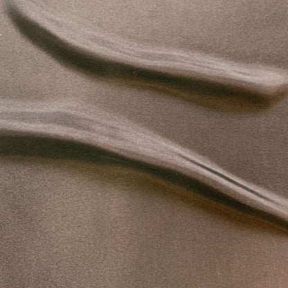  jap silk 115cm presenting the tabac color version of a light weight pure silk with fluid drape and natural sheen