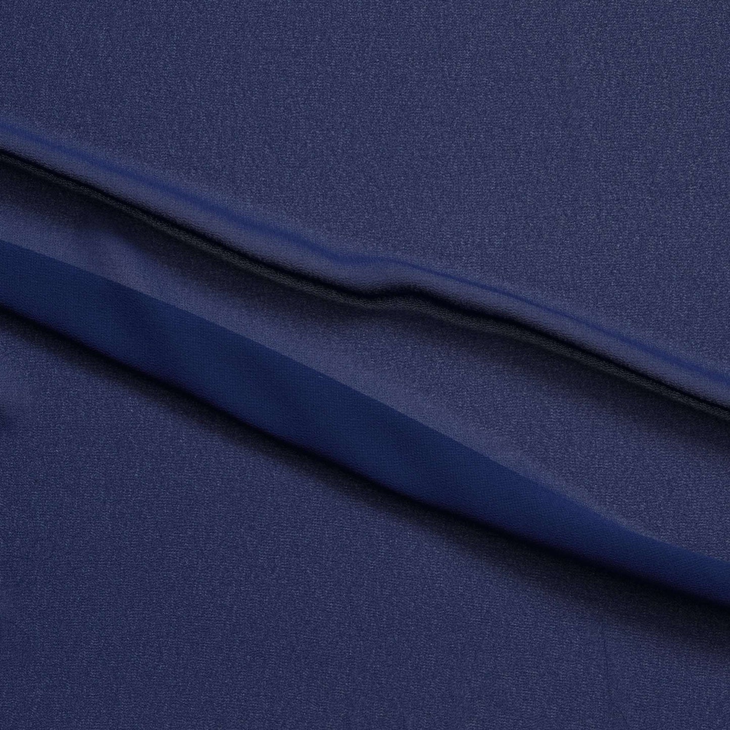 microgette presenting the ink color version of a sheer soft plain weave Polyester microfibre with matte face and good drape