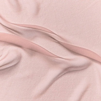 silk georgette showing the dusty color version of a Lightweight sheer floaty pure silk with excellent drape great for layering and gathering