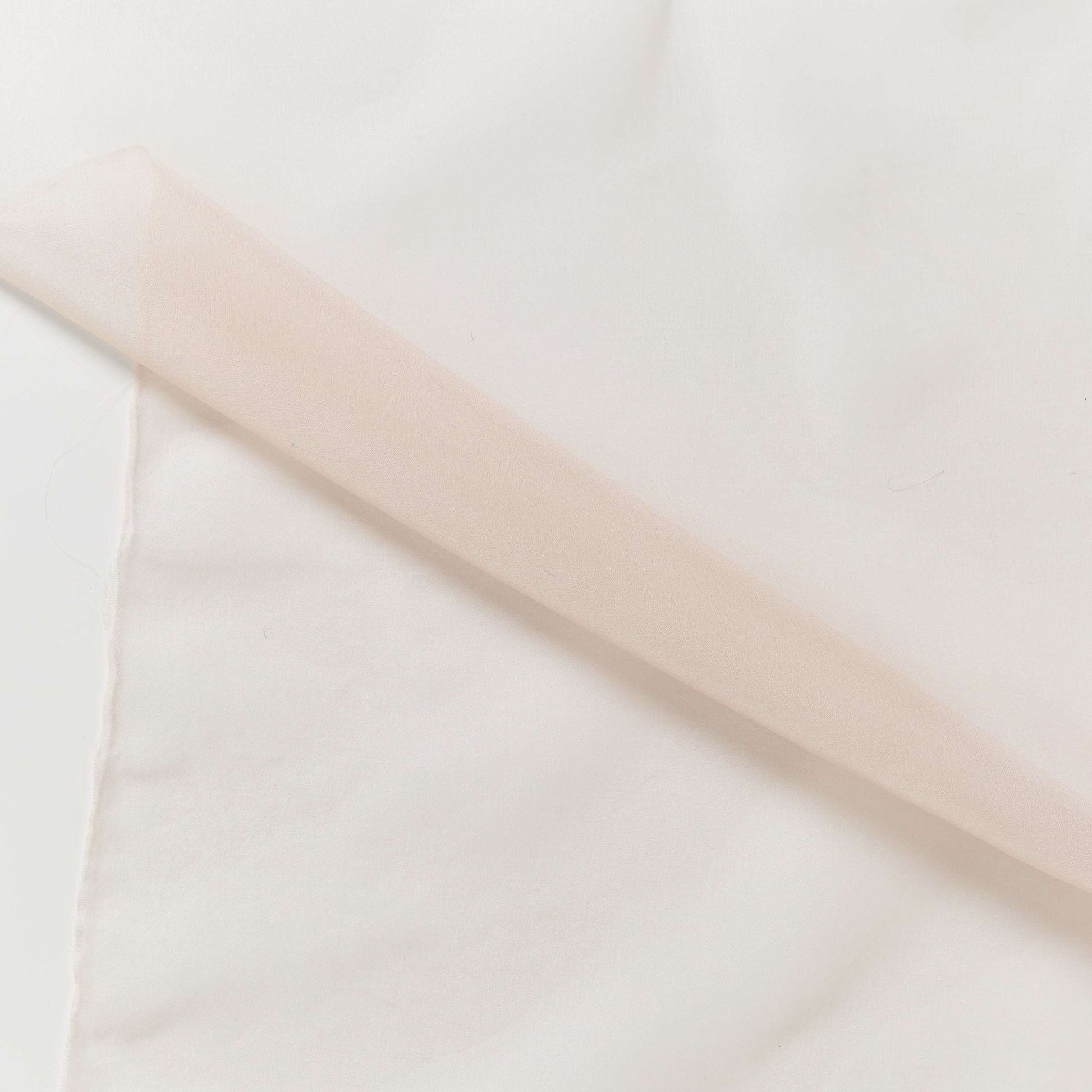 silk organza showing the petal color version of a sheer stiff Lightweight pure silk with natural silk sheen