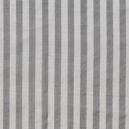 silk organza showing the black and white striped colored shades of a Lightweight stiff sheer pure silk with natural silk sheen