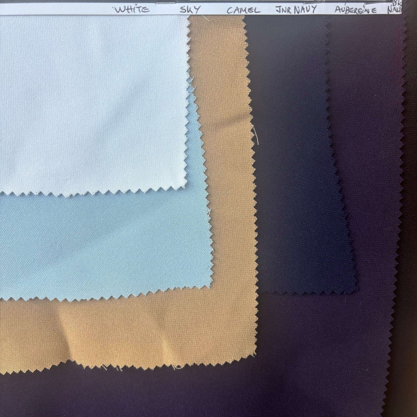 Showing the Studio selection of colours