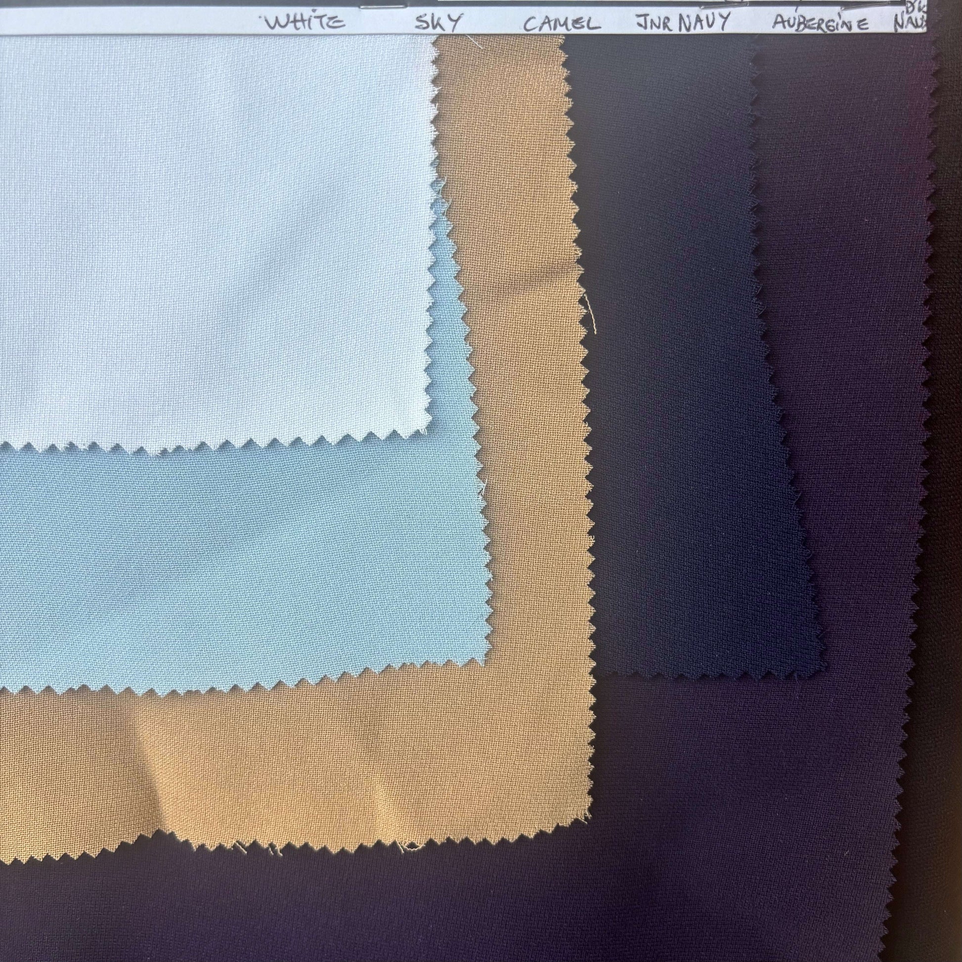 Showing the Studio selection of colours