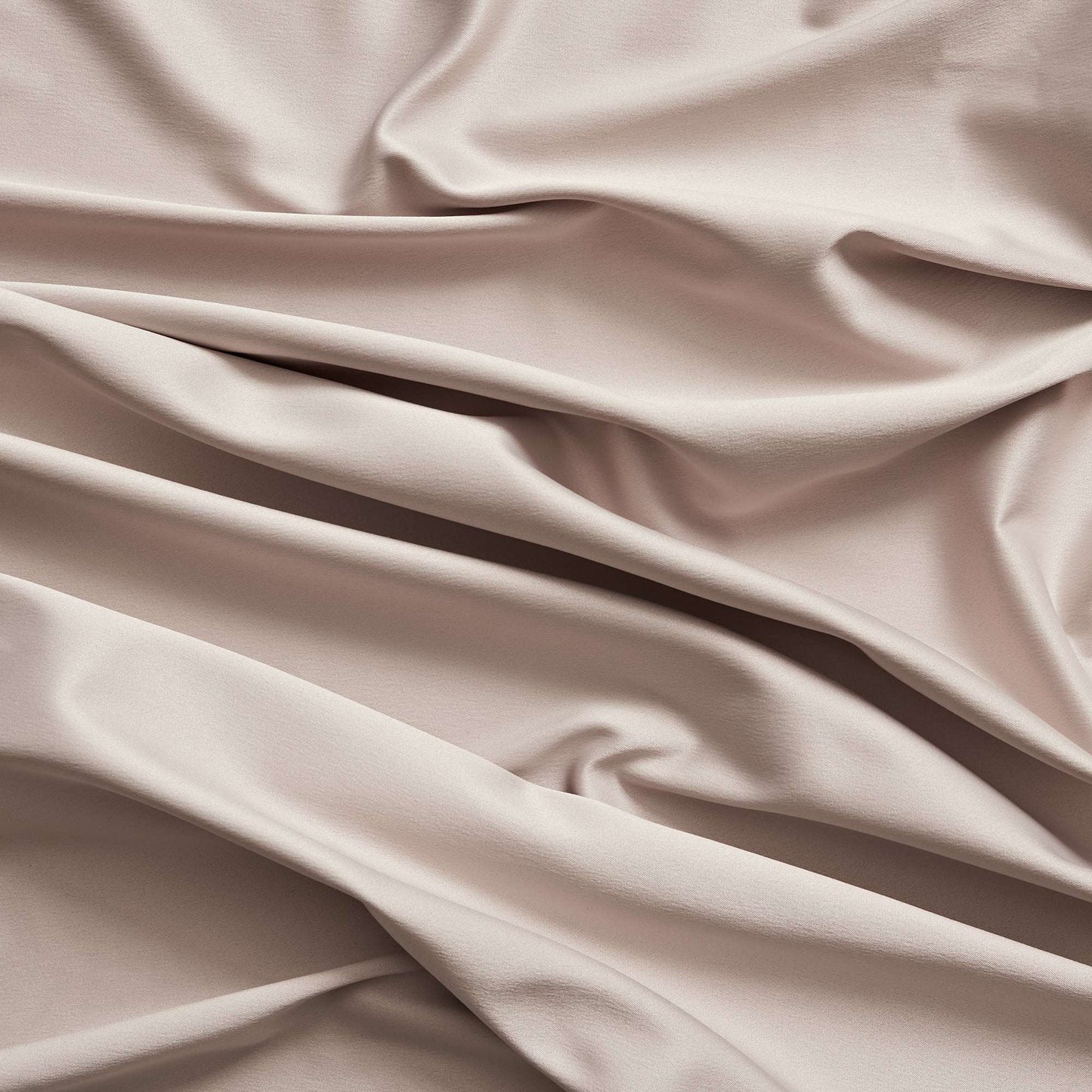 Trump showing the Diamond color version of a stretch duchess satin polyester and lycra blend with a delustered smooth sateen finish and gutsy weight