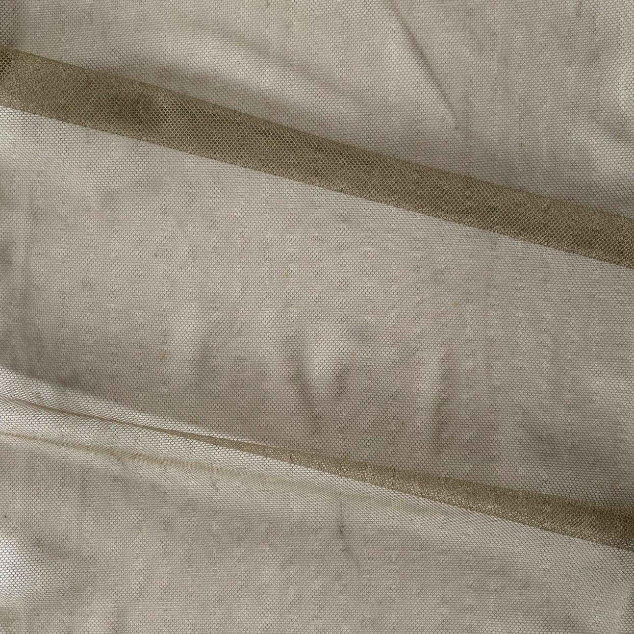 vapour showing the ecru color variant of a soft sheer breathable light weight matte pure silk tulle  with natural silk sheen