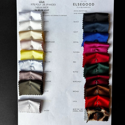 LOLA (Stretch Satin)