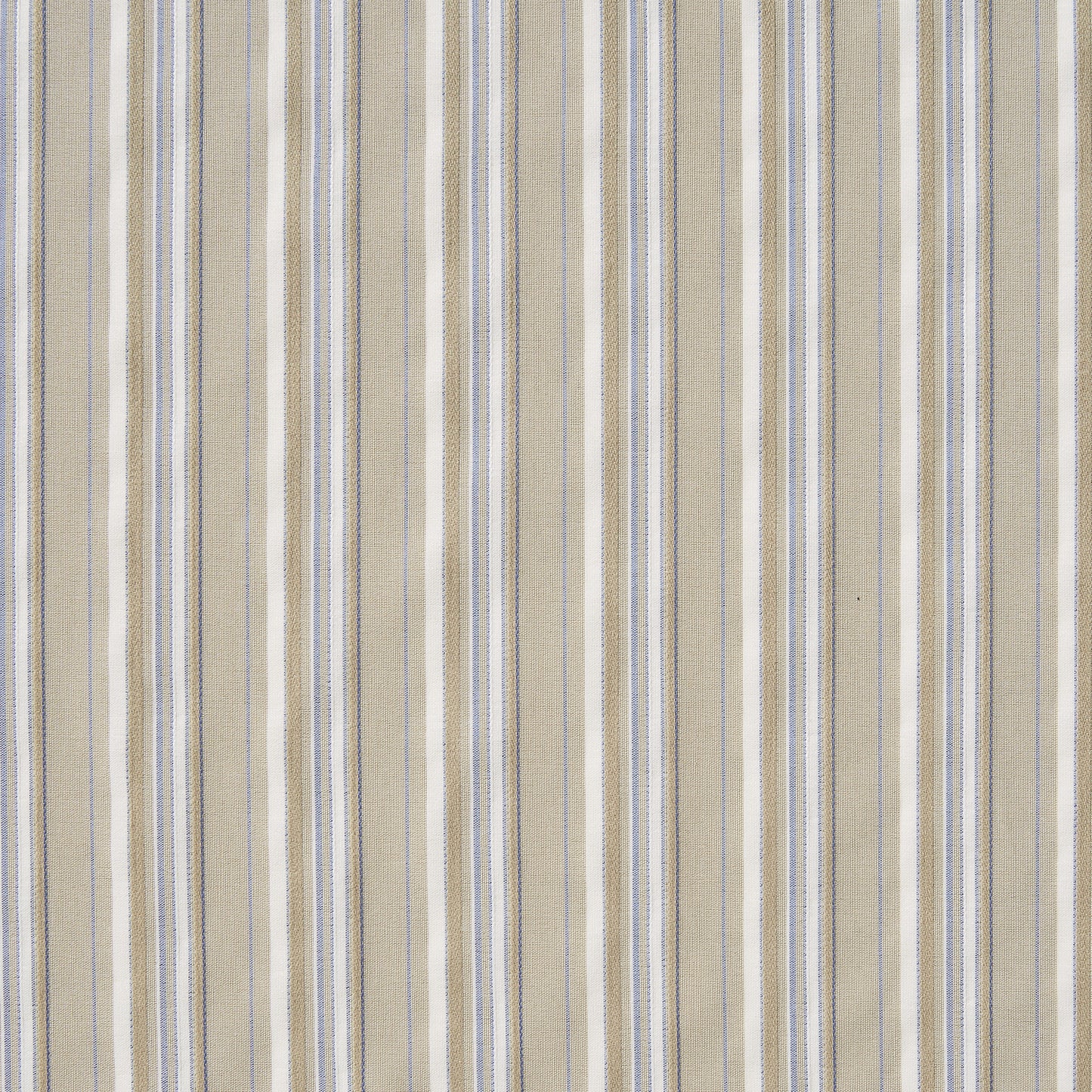 amalfi  displaying the stone colored version with shadow stripes on stretch crisp rayon and polyester with spandex featuring moderate drape