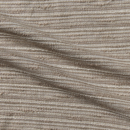 coco showing the coffee color version of a bouclé fabric polyester cotton blend with lurex thread