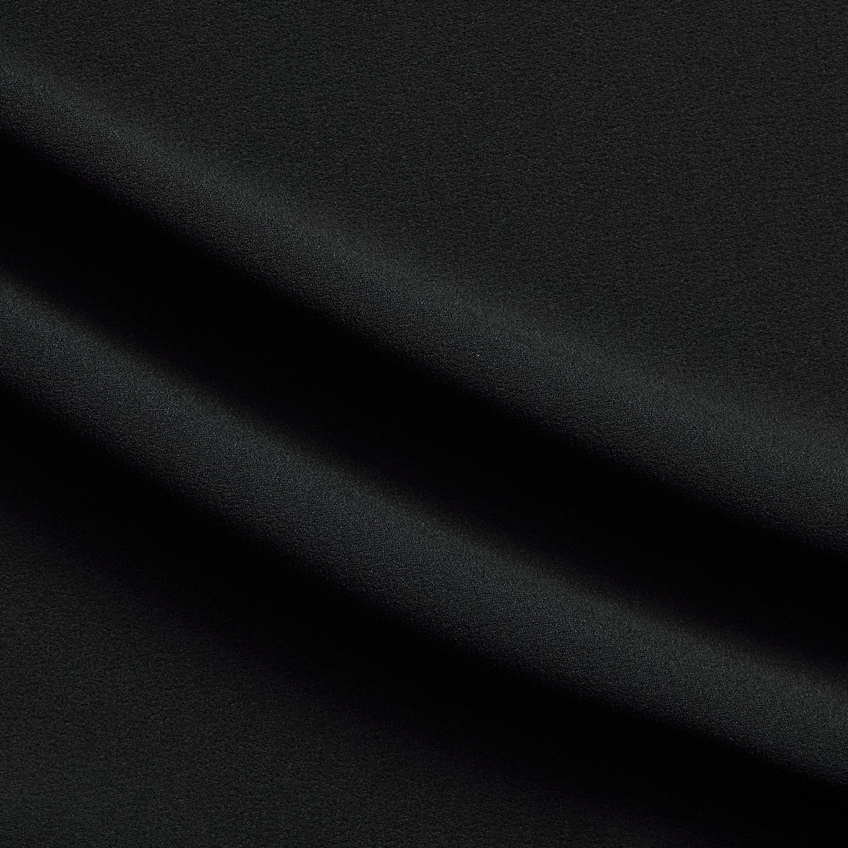 Black stretch pebble crepe fabric 2 way stretch textured polyester spandex  150cm 60 inches