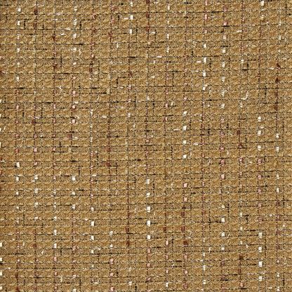 Eyelash displaying the camel  color woven yarn dyed tweed-like Acrylic  blend for suiting