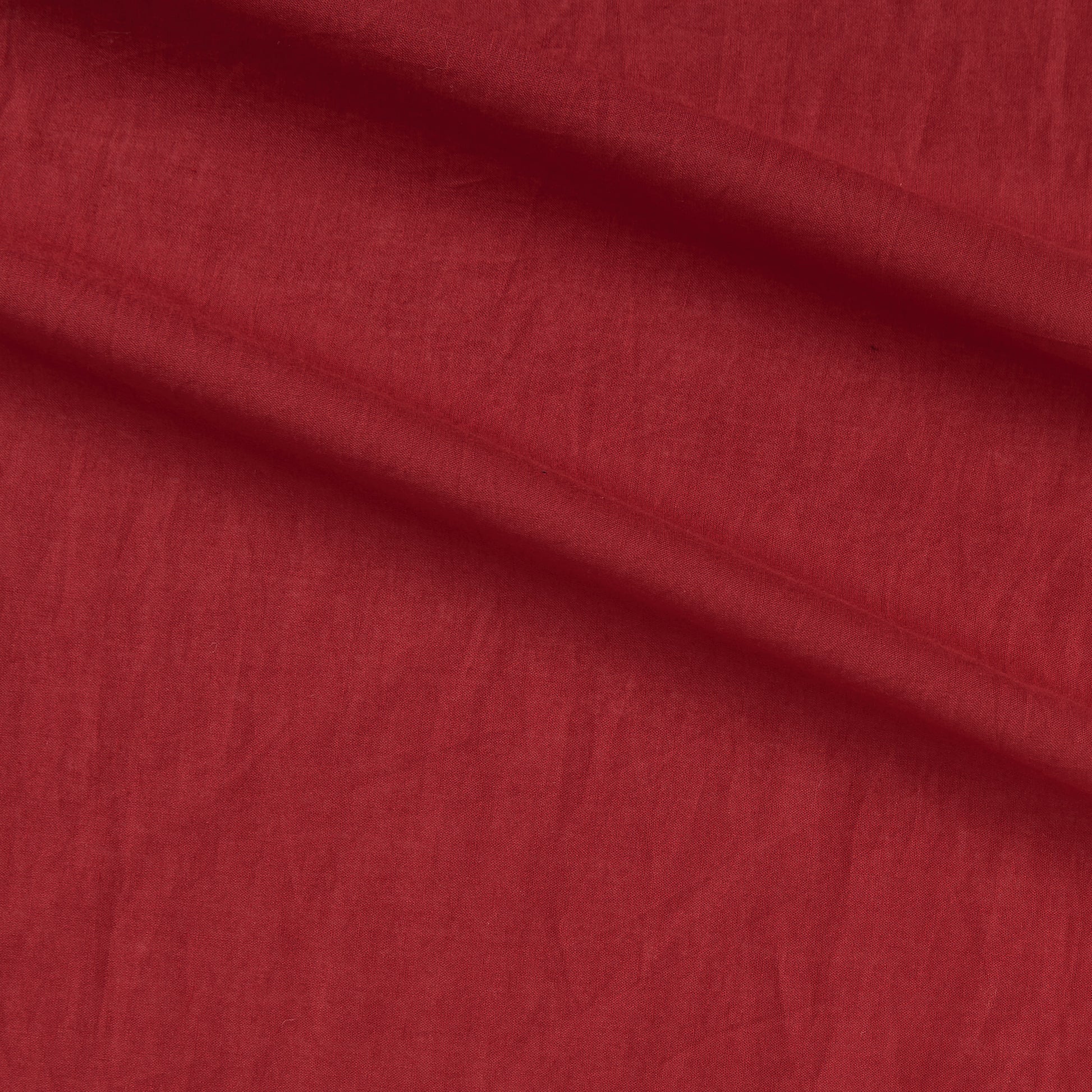Haitana presenting the Red color version of a Fine light weight breathable soft smooth pure cotton voile