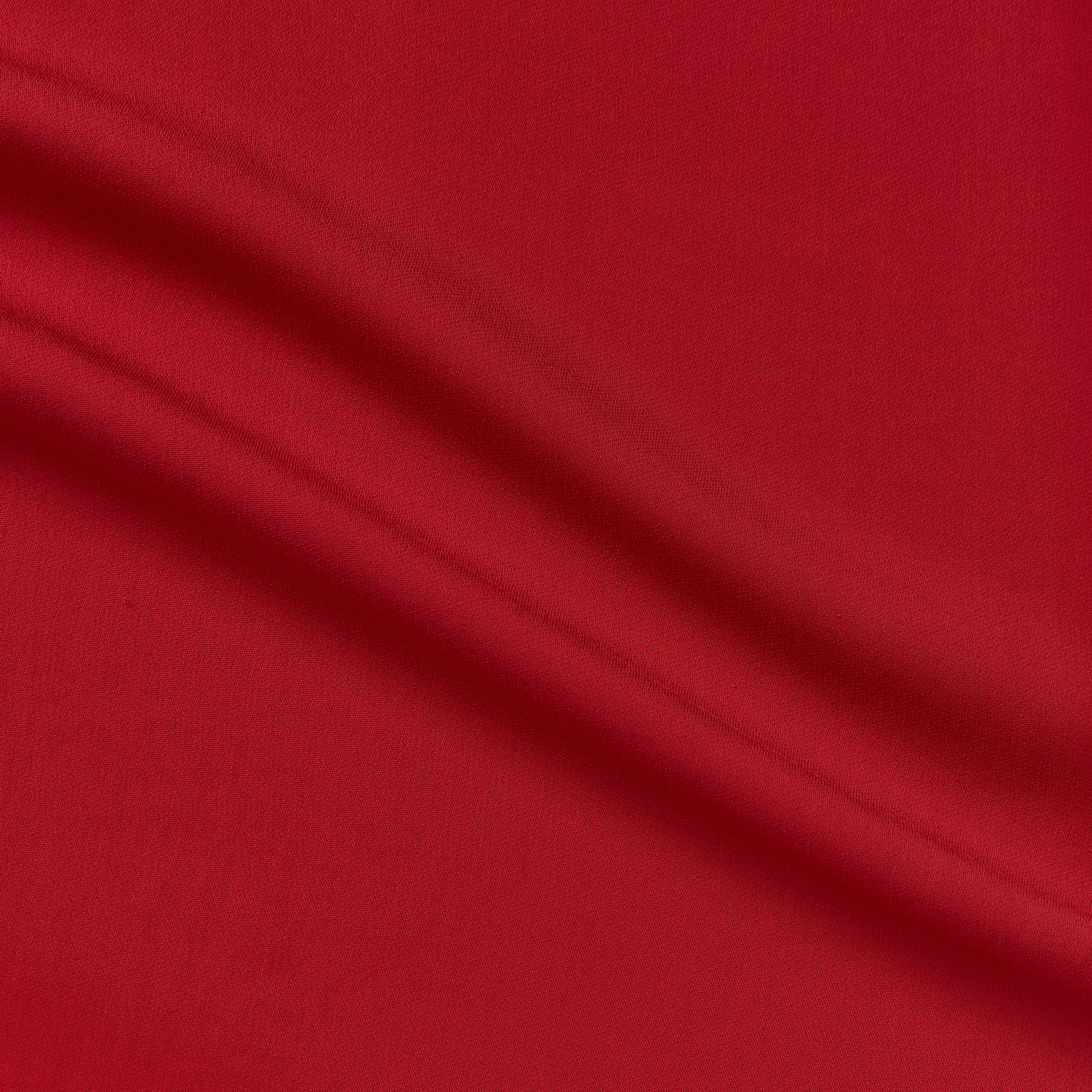 imagine illustrating the red color version of a stretch mid weight viscose and lycra with a natural silk like sheen and good drape