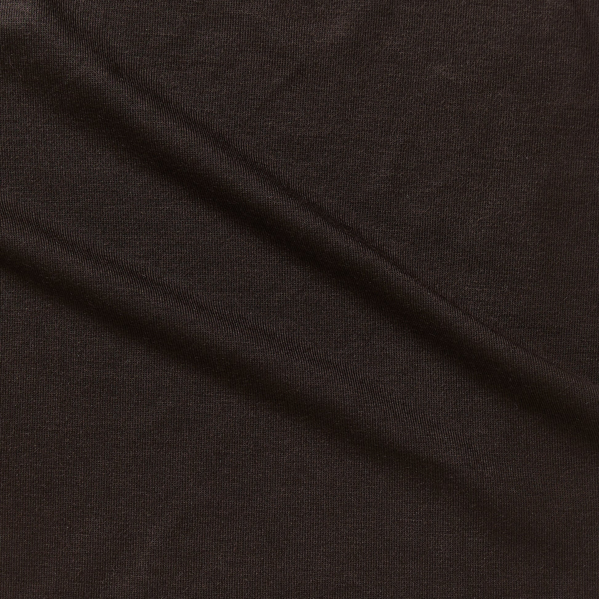 MICROMODAL displaying the chocolate color version with Soft Stretch moisture wicking stretch Micromodal with Spandex