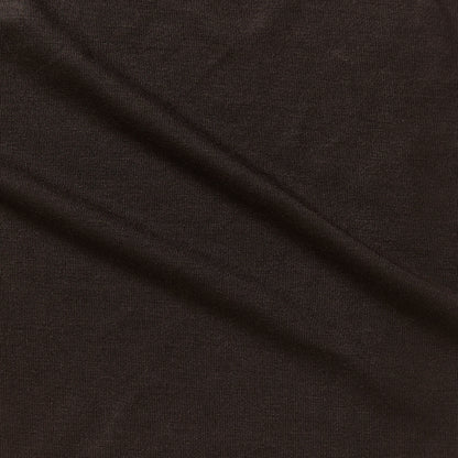 MICROMODAL displaying the chocolate color version with Soft Stretch moisture wicking stretch Micromodal with Spandex