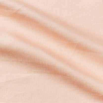 runaway displaying the coral color version of a linen and rayon blend with soft hand feel and featuring moderate drape